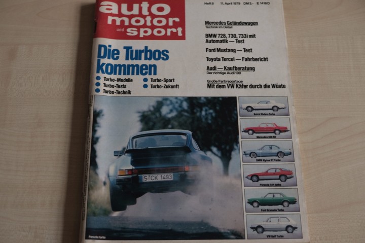 Deckblatt Auto Motor und Sport (08/1979)